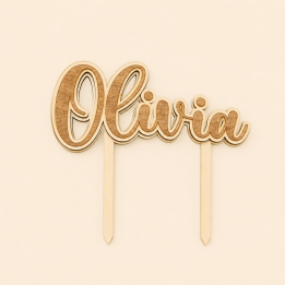 Topper Personalizado para Tartas