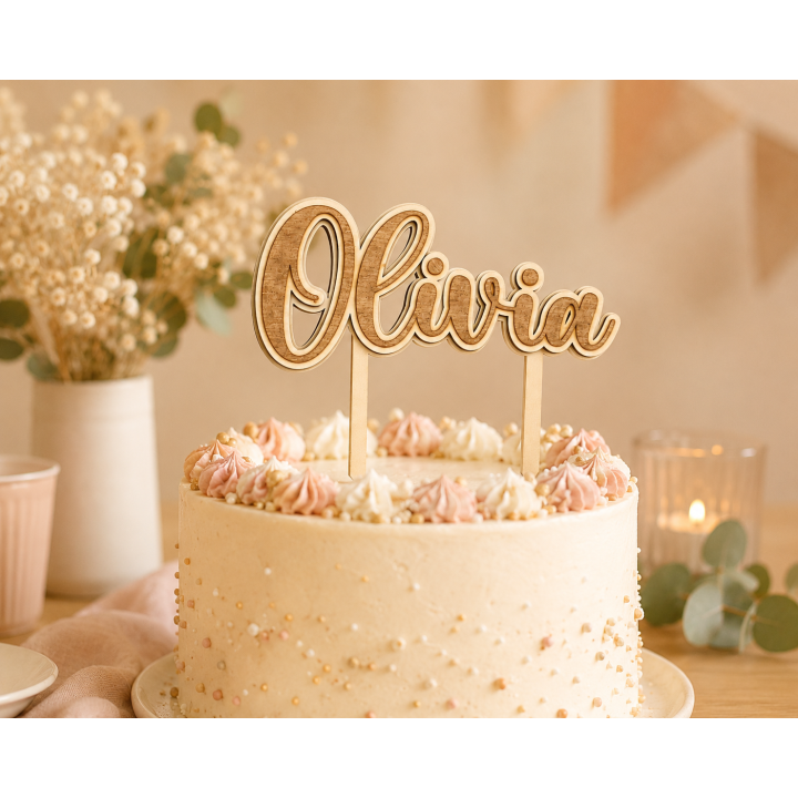 Topper Personalizado para Tartas