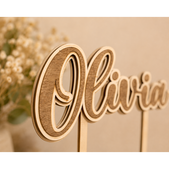 Topper Personalizado para Tartas