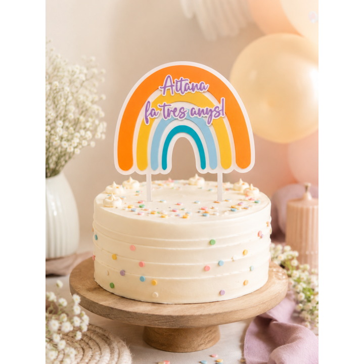 Topper Personalizado para Tartas
