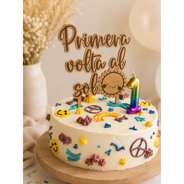 Topper Personalizado para Tartas