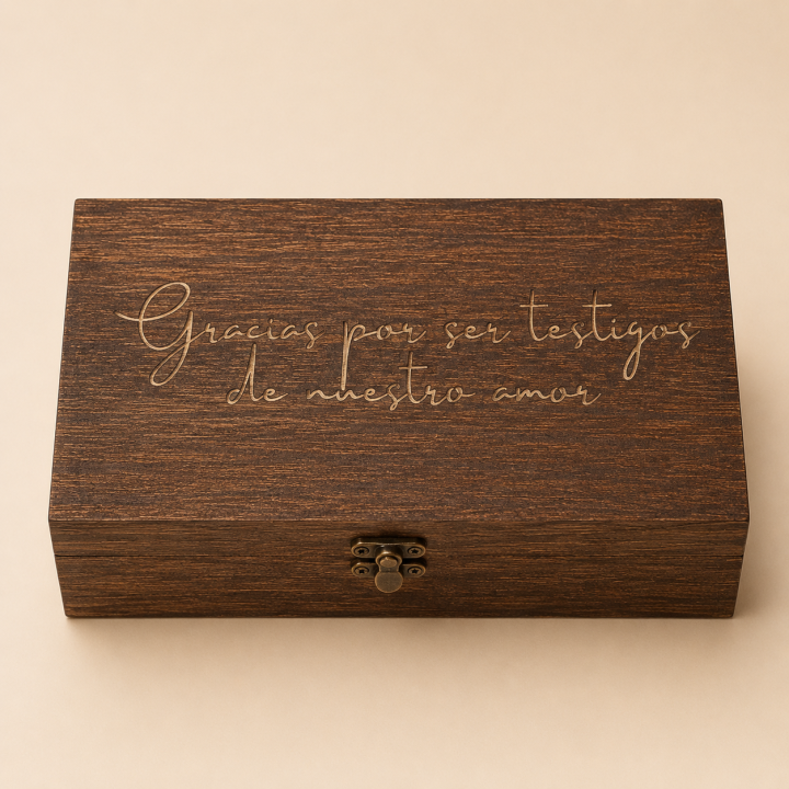 Caja de Testigos con Bolígrafos Personalizados