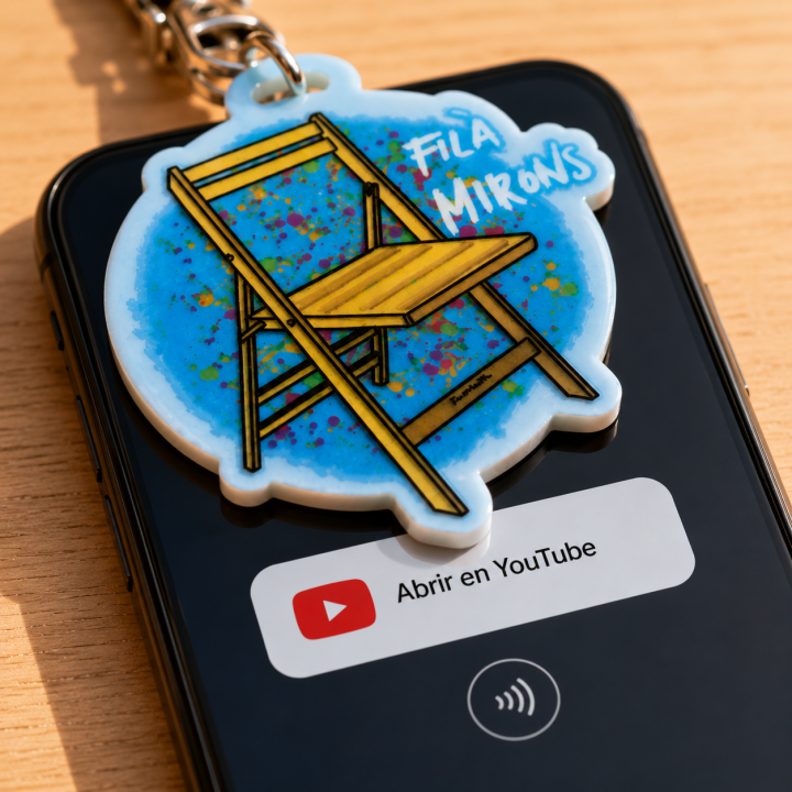 Llavero Filà Mirons con NFC